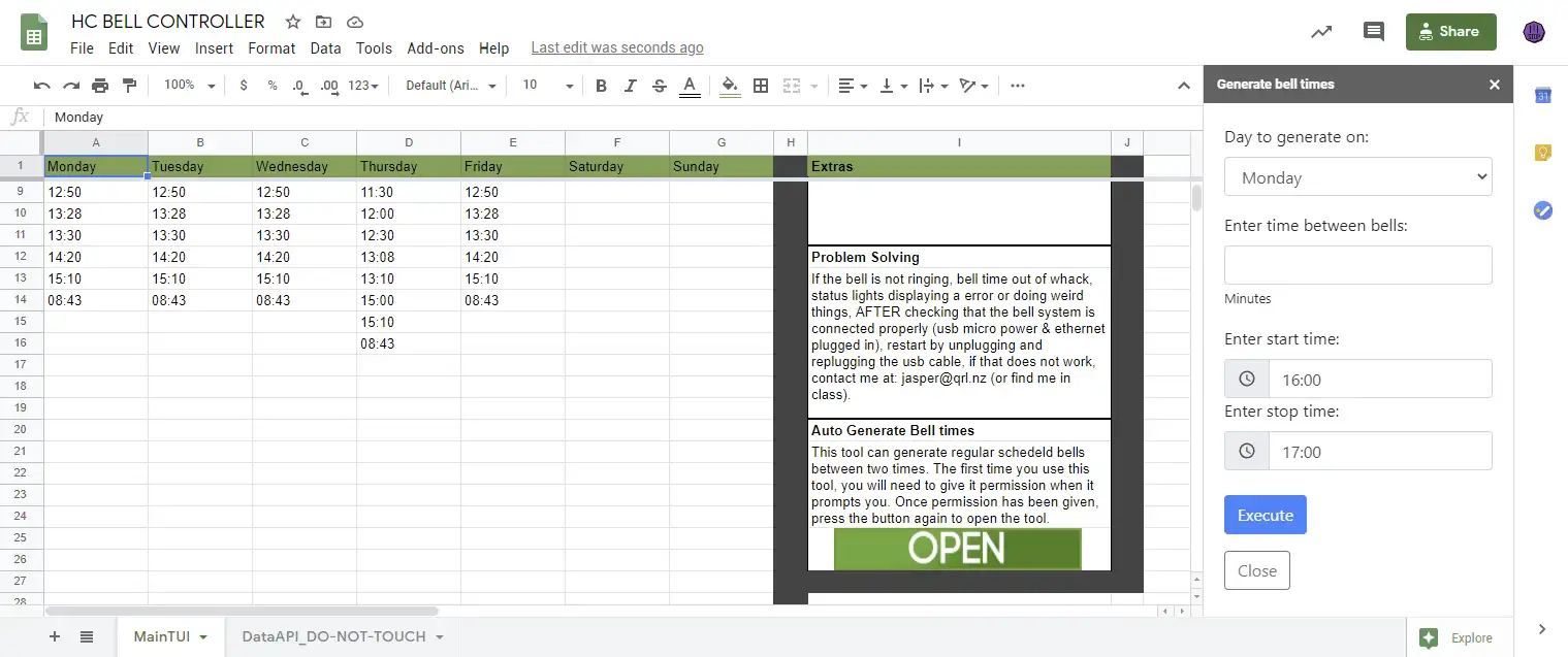 Google Sheets is superior to Java