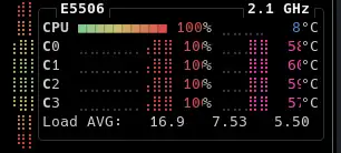 Server dying - it was doing its best